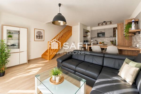 Duplex 3 chambres – balcon sud – 4 stationnements