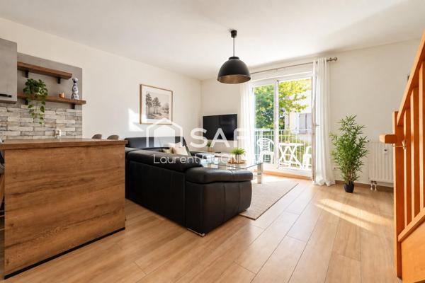 Duplex 3 chambres – balcon sud – 4 stationnements