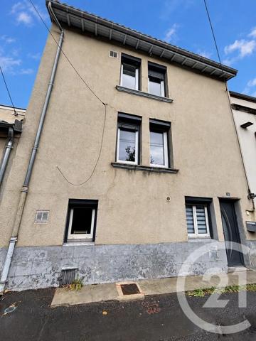 Maison à vendre  3 pièces - 58 m 2   RIOM  - 63