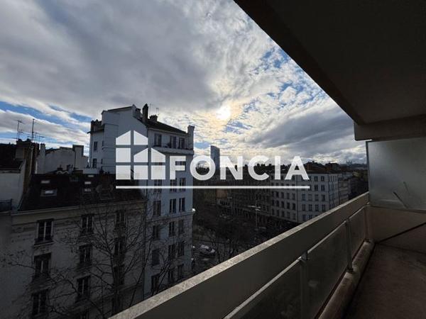 Location Studio 26.73 m² - 29 BOULEVARD ANATOLE FRANCE Lyon 69006