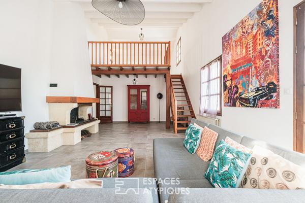 Maison familiale avec vue sur la Sèvre