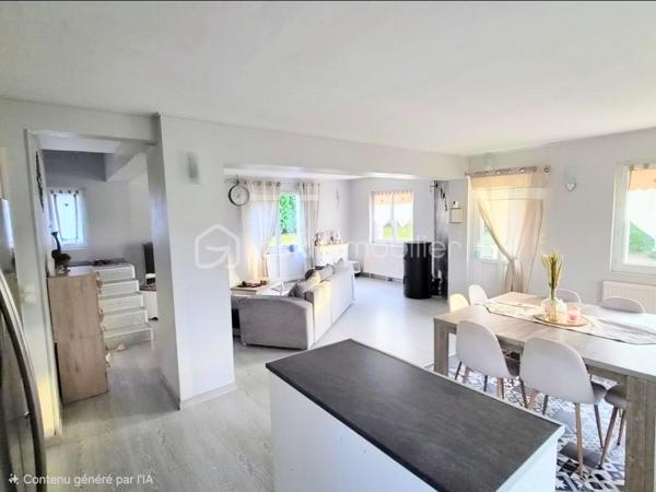 Découvrez cette maison familiale aux beaux volumes, idéalement située dans un secteur immobilier dynamique à Aube. Spacieuse, lumineuse et fonctionnelle, elle offre un cadre de vie agréable ainsi qu’un fort potentiel d’aménagement pour s’adapter à tous vos projets.

Le rez-de-chaussée, d’environ 85 m2, propose de généreux espaces de vie et une grande chambre, où chacun pourra profiter d’un quotidien confortable, sans contrainte d’espace. Les nombreuses ouvertures sur le jardin apportent une belle luminosité naturelle et créent une continuité harmonieuse entre l’intérieur et l’extérieur.

À l’étage, l’espace nuit se compose de 3 chambres, 1 dressing et 2 bureaux, offrant de belles possibilités pour une famille, l’aménagement d’un bureau, d’une salle de jeux ou encore d’un espace dédié au télétravail. 

La maison dispose également de deux toilettes, un atout appréciable au quotidien.

La terrasse et le balcon, à aménager selon vos envies, représente un véritable potentiel pour créer des espaces extérieurs conviviaux : repas en famille, moments de détente ou coin salon d’été.

Un grand sous-sol d’environ 85 m2 complète l’ensemble. Il offre de multiples usages : stationnement, rangement, atelier, espace de bricolage ou surface supplémentaire à exploiter selon vos besoins.

Côté confort, la maison bénéficie d’un système de chauffage associant une pompe à chaleur et un poêle à granulés, deux solutions économiques et performantes. L’isolation des combles et du sous-sol a également été réalisée, contribuant à améliorer le confort thermique et à mieux maîtriser les dépenses énergétiques.

Une maison aux nombreux atouts, offrant espace, luminosité et potentiel d’évolution. Contactez-moi pour obtenir davantage d’informations et organiser une visite.


-