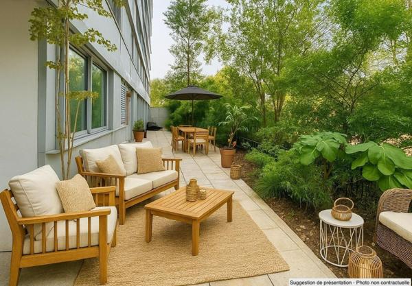 BORDEAUX LAC - Agréable appartement T5 de 102m², 4 chambres et  jardin de 105m² - TRAM