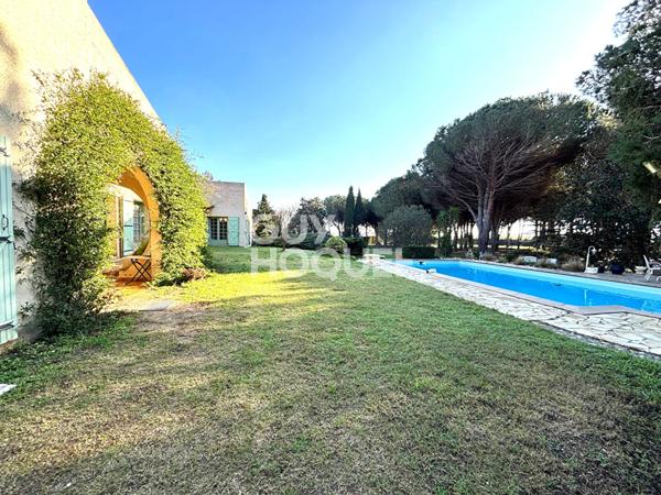 THEZA, MAISON 4 FACES, 5 CHAMBRES, GARAGE, JARDIN, PISCINE