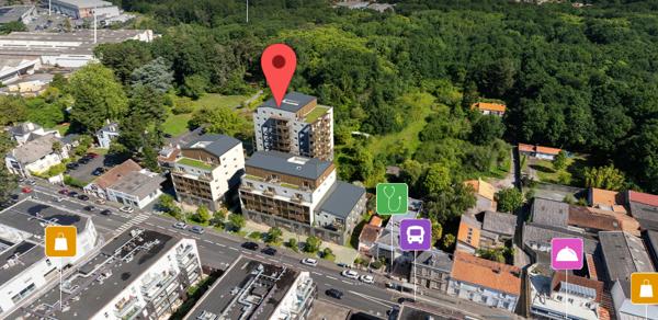 Appartement Saint Sebastien Sur Loire 4 pièce(s) 77.46 m2