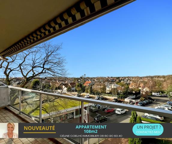 Jouy-en-Josas (78350) Appartement de 108 m2 -Balcon, vue dégagée, Parking inclus
