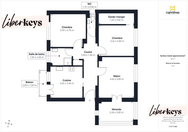 Appartement T3 au Neudorf-Gravière