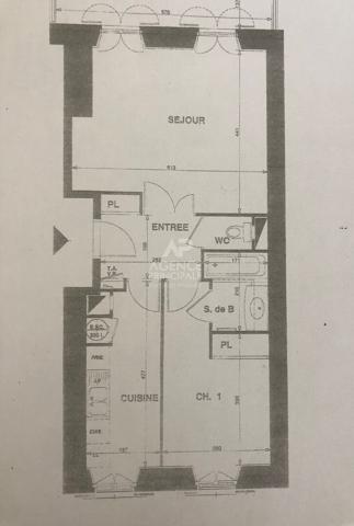 Versailles Notre-Dame Parc Appartement 2 pièces 51.68 m² au sol / 50.63 m² carrez 585 000 € **  - Référence  28078