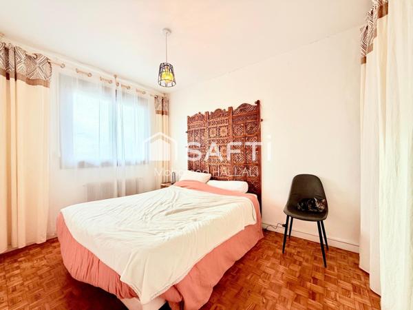 Maison 105 m2, avec jardin, 3 chambres  et bureau