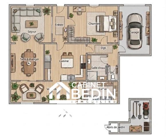 Vente Maison T2 Pessac 1 chambre