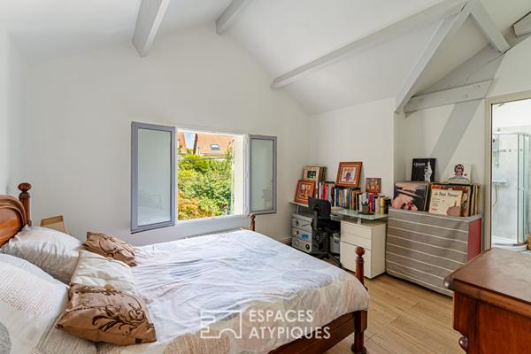 Belle rénovation de maison avec jardin intime proche gare SNCF/RER A de Houilles