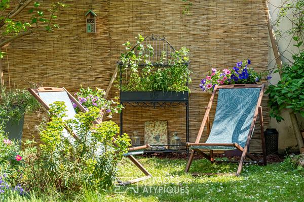 Belle rénovation de maison avec jardin intime proche gare SNCF/RER A de Houilles