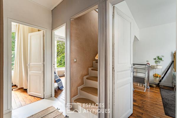 Belle rénovation de maison avec jardin intime proche gare SNCF/RER A de Houilles