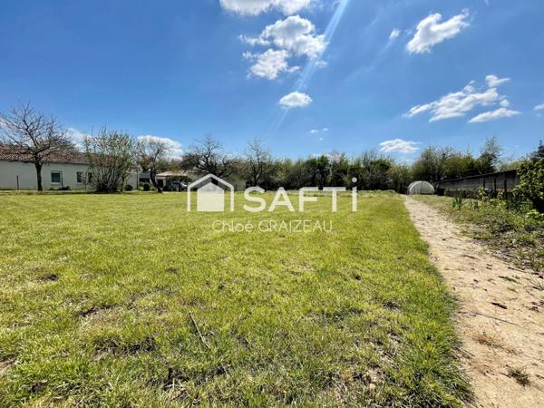 Terrain constructible de 1400m²