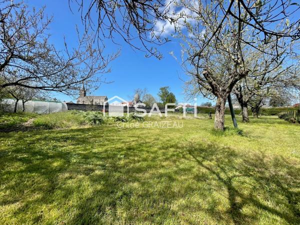 Terrain constructible de 1400m²