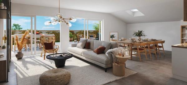 Appartement neuf Type 3 de 67,54 m² + Terrasse + 2 parking à L'union