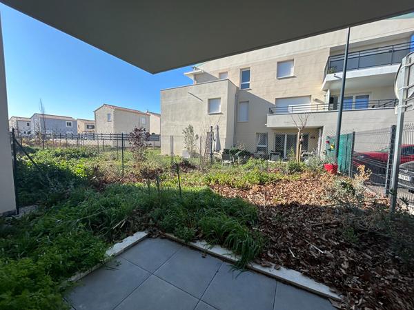 Appartement Neuf T2 en Rez de jardin à MONTFAVET avec Stationnement Privatif dans une Résidence Sécurisée
