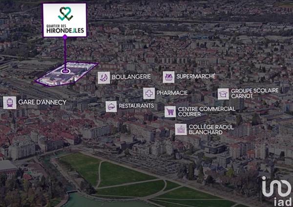 Appartement à vendre 2 pièces 45 m² Annecy