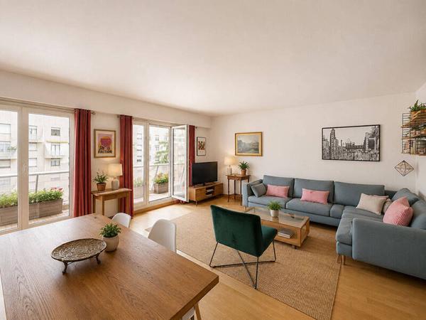Appartement à vendre - Boulogne-Billancourt 3 pièces de 74.29 m²