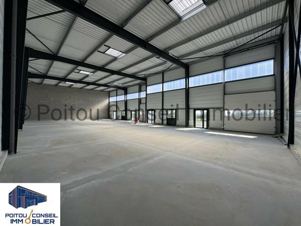 BATIMENT NEUF DE 518m2 AJUSTABLE ZONE MENDES FRANCE NIORT CHAURAY