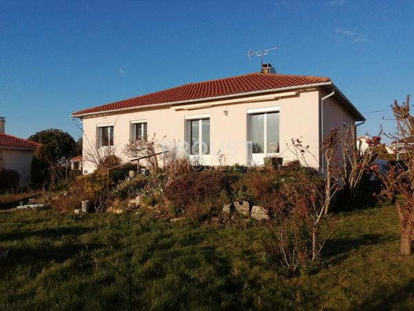 En exclusivité niort quartier surimeau, pavillon sur sous-sol 100m², 3 chambres, garage et jardin.