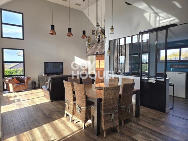 CAUBIOS-LOOS (64230), Superbe Maison de 157m² vue Pyrénées, secteur calme