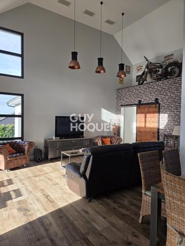 CAUBIOS-LOOS (64230), Superbe Maison de 157m² vue Pyrénées, secteur calme