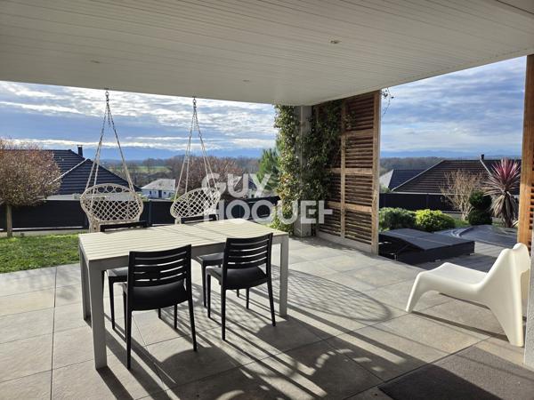 CAUBIOS-LOOS (64230), Superbe Maison de 157m² vue Pyrénées, secteur calme