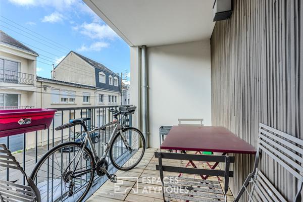 Appartement meublé de 60m² à deux pas des bords de l’Erdre