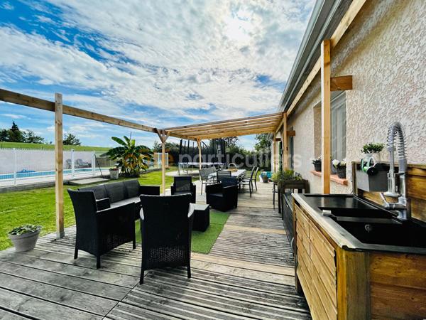 Vente Maison110 m² - 7 Pièces - MONTPEZAT DE QUERCY (82270)