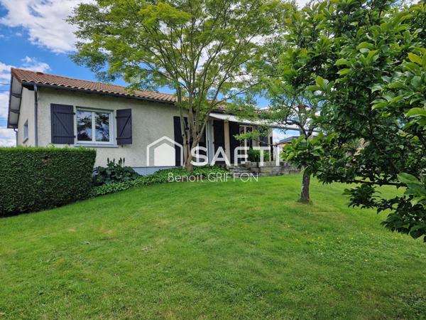 Maison 4 ch – 50 m² de pièce de vie – jardin + pergola