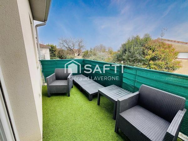 T3 LOUÉ À AUCAMVILLE  - RENTABILITÉ BRUTE 5,2 %