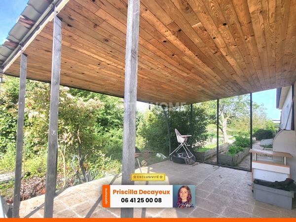 Maison- 134m² - 3 chambres - garage/dépendances - terrain - 82 000€