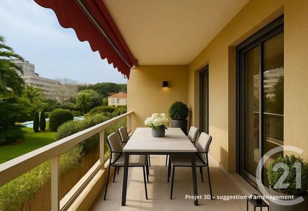 Appartement F2 à vendre  2 pièces - 49,20 m2 NICE - 06