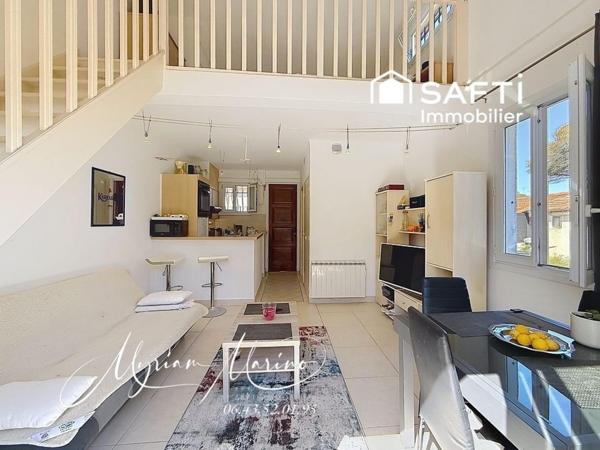 APPARTEMENT EN DUPLEX - TERRASSE ET JARDIN - SAINT AYGULF