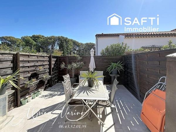 APPARTEMENT EN DUPLEX - TERRASSE ET JARDIN - SAINT AYGULF