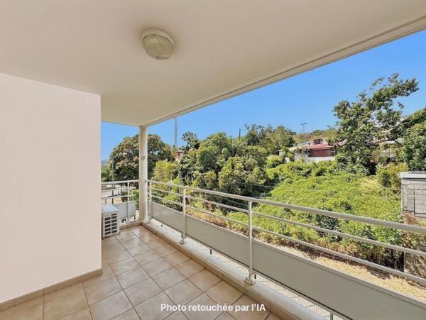 À vendre Saint-Denis (97400) – Apt T2 de 54,79 m² avec varangue – Résidence Les Pêchers