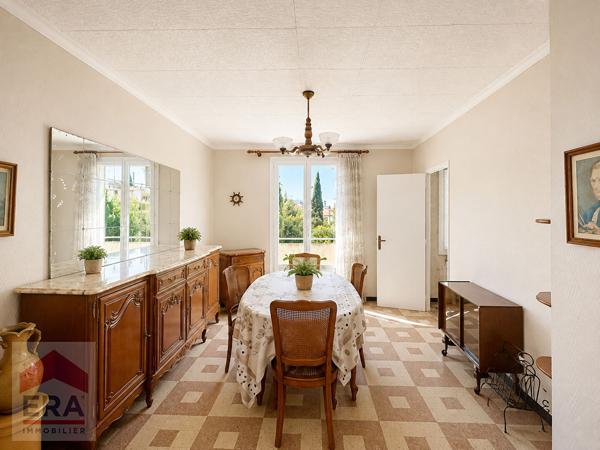 A VENDRE MARSEILLE 13013 ST JEROME LE MERLAN APPARTEMENT T4 JARDIN GARAGE CAVE