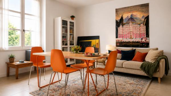 Appartement  2 pièce(s) situé dans le centre ville de Chalonnes sur Loire
