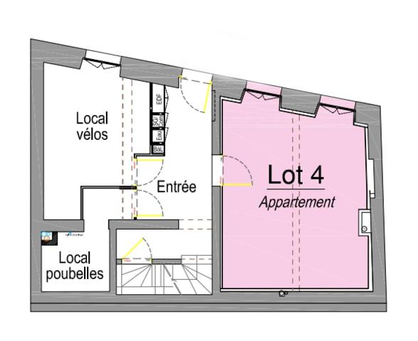Studio en Pierre Entièrement Rénové avec Cave - Centre de Bordeaux