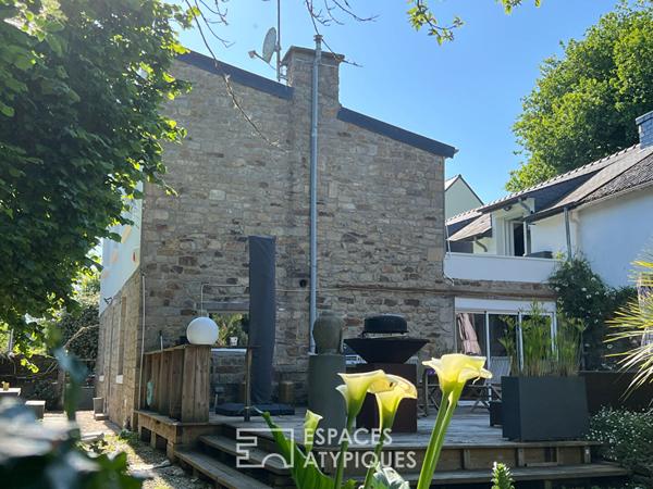 Maison familiale avec vue sur le Scorff à cinq minutes de Lorient