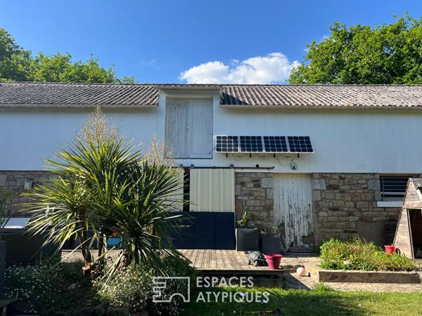 Maison familiale avec vue sur le Scorff à cinq minutes de Lorient