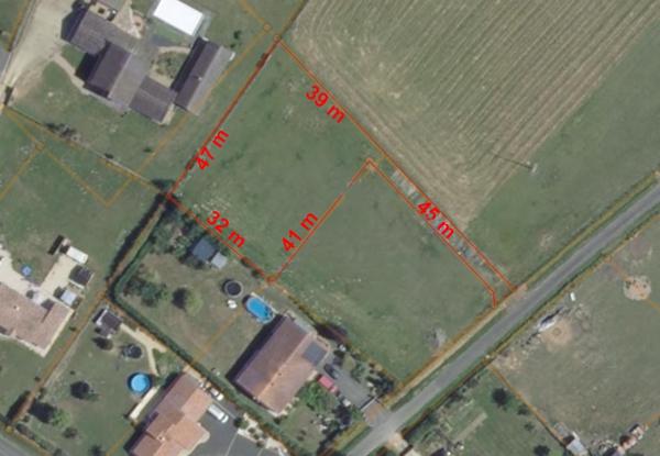 TERRAIN CONSTRUCTIBLE 1746 m²