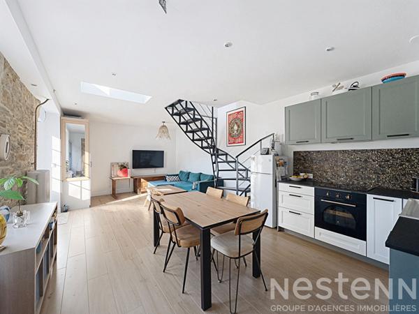 Maison individuelle de 61m² - 3 chambres - Garage - Inzinzac-lochrist