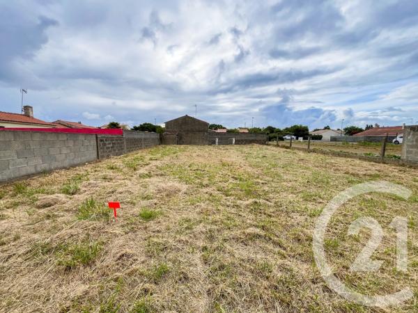 Terrain à vendre  422 m 2   OLONNE SUR MER  - 85