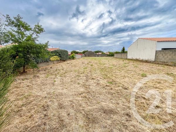 Terrain à vendre  422 m 2   OLONNE SUR MER  - 85
