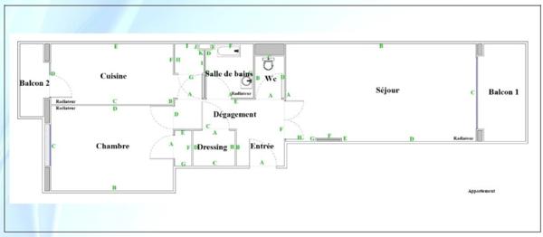 NICE - RIQUIER - 2 PIECES - PARKING - CAVE