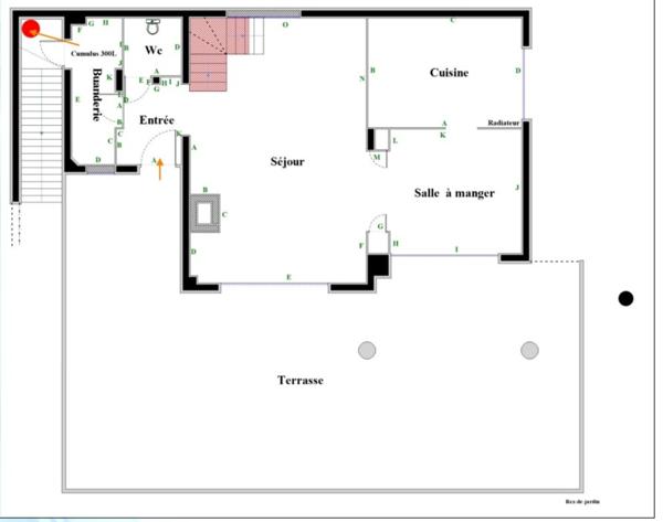 06500 - MENTON - VILLA DUPLEX - 5 PIECES - 140 m2 - GARAVAN - DERNIER ETAGE - VUE PANORAMIQUE MER - JARDIN - TERRASSES - PISCINE