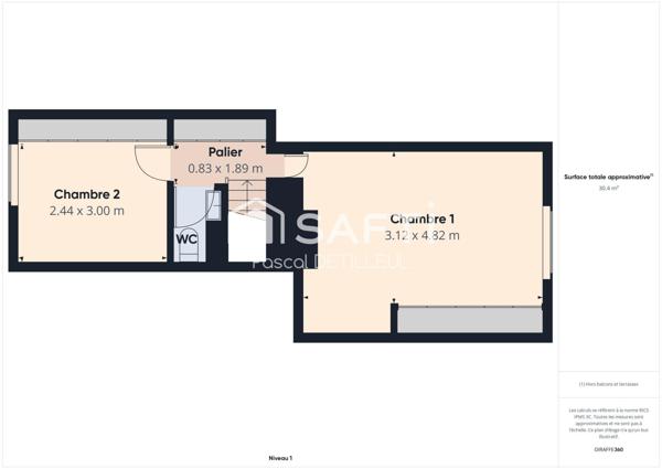 GARCHES - Poincaré appartement 3 pièces 62m2 - Centre-Ville et gare à 5 minutes