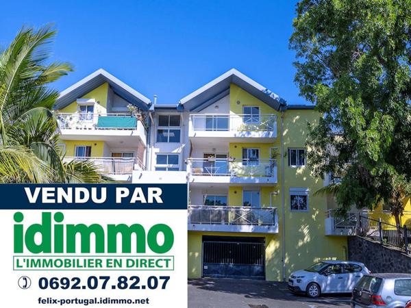TROP TARD DÉJÀ VENDU PAR IDIMMO : Ste Clotilde Domenjod, Spacieux appartement T2 de 53m² avec parking ! Saint-Denis (97490)